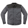 Cazadora moto ICON Upstate Mesh Grey