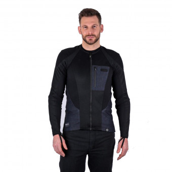 Cazadora moto Knox Urbane Pro Black Denim