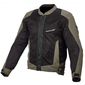 Cazadora moto Macna Velocity Mesh Military Green