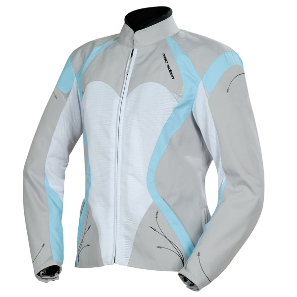 Cazadora moto Mac Adam Area Gris Azul