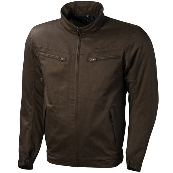 Cazadora moto Bering Dock Marr�n