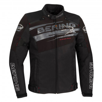 Cazadora moto Bering Vikos Black Grey