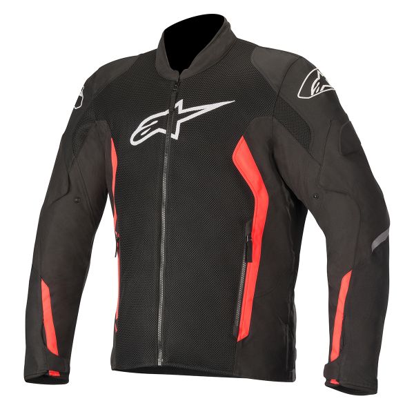Cazadora moto Alpinestars Viper V2 Air Black Red Fluo