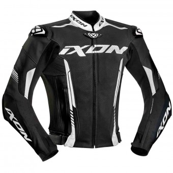 Cazadora moto Ixon Vortex 2 Jacket Negro Blanco