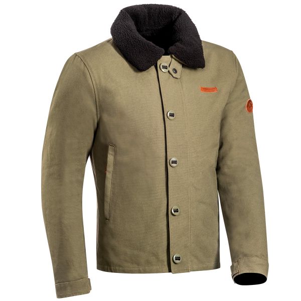 Cazadora moto Ixon Worker Kaki