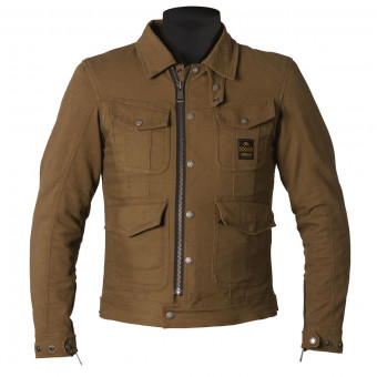 Cazadora moto Helstons Yard Armalith Kaki