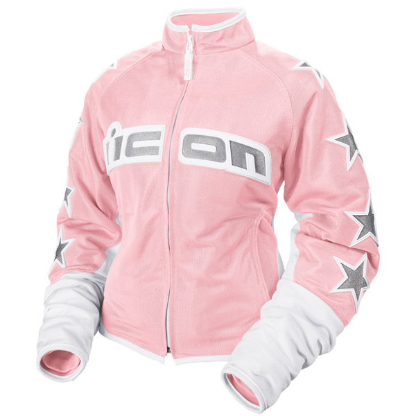 Cazadora moto ICON Hooligan 54 Blush