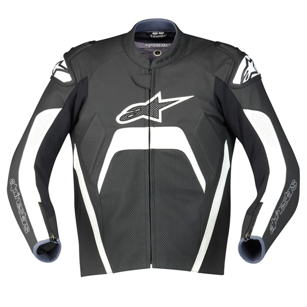 Cazadora moto Alpinestars Tech 1-R Negro Blanco