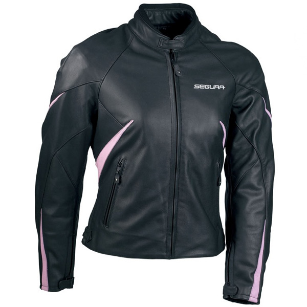 Cazadora moto Segura Lady Shiva Negro Mauve