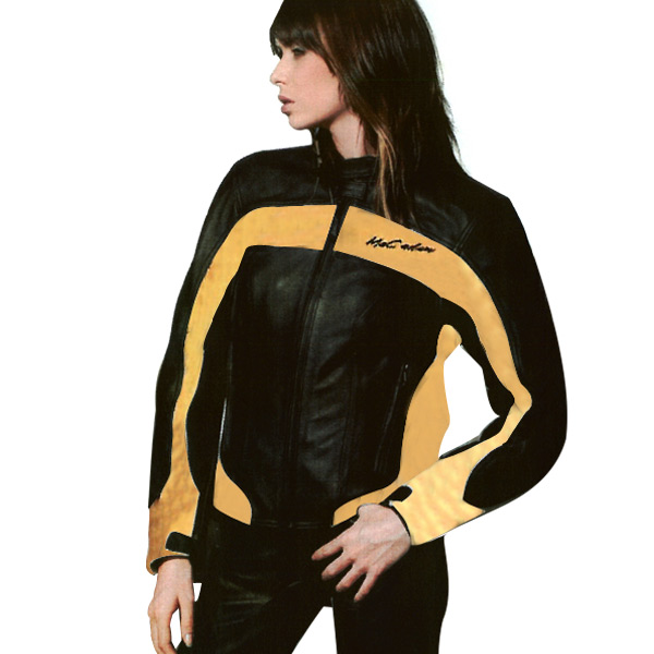 Cazadora moto Mac Adam Liberty Negro Oro