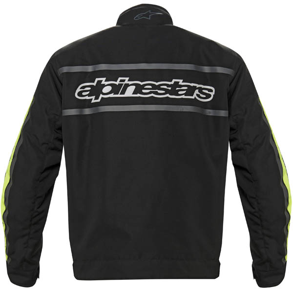 Alpinestars T-Gasoline Waterproof Negro Amarillo Fluo