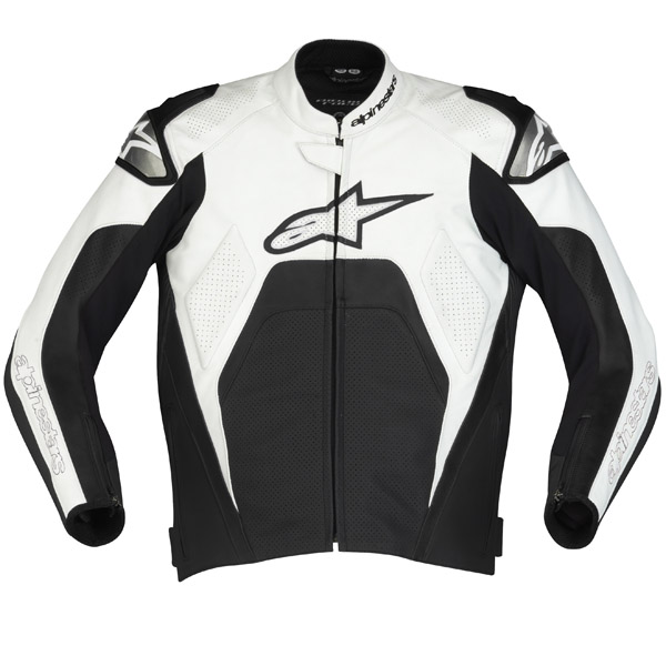 Cazadora moto Alpinestars Tech 1-R Blanco Negro
