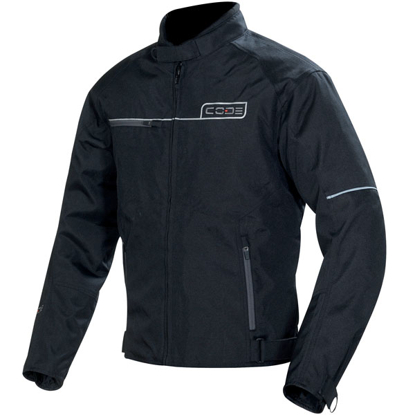 Cazadora moto CODE AS6M Negro