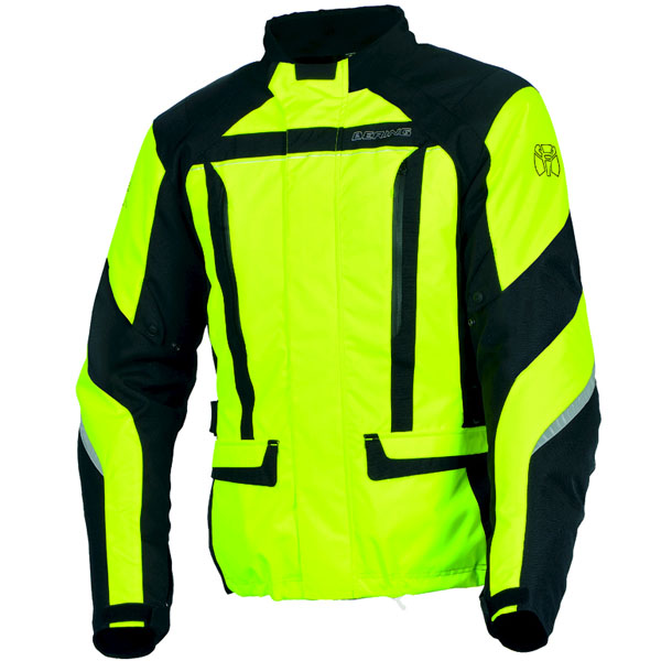 Chaquetas moto Bering Akkor Amarillo Fluo