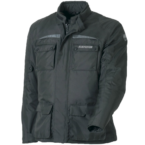 Chaquetas moto Bering Platters Negro