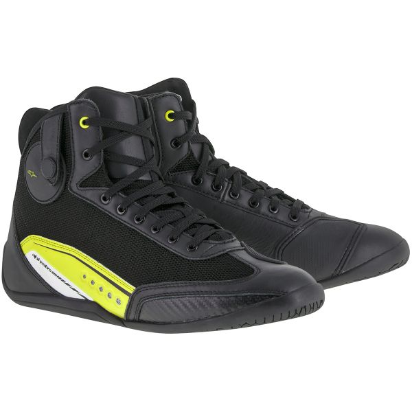 Deportivas Moto Alpinestars AST-1 Black Yellow Fluo