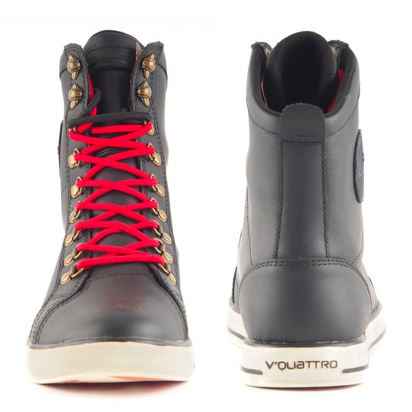 V'Quattro Alpina 2 Black Leather