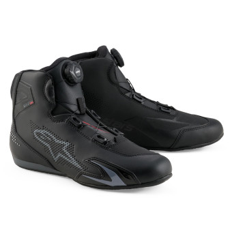 Deportivas Moto Alpinestars Celer Vented Shoes Black Dark Gray
