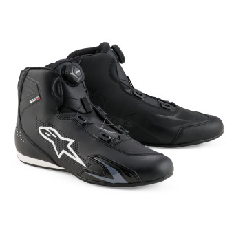 Deportivas Moto Alpinestars Celer Vented Shoes Black White