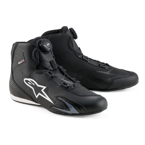 Deportivas Moto Alpinestars Celer Vented Shoes Black White