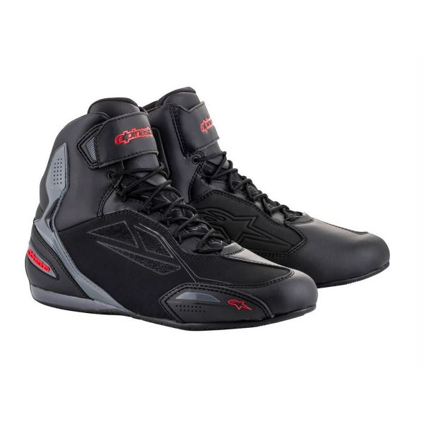 Deportivas Moto Alpinestars Faster 3 Drystar Black Red Fluo
