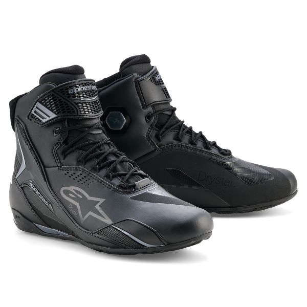 Deportivas Moto Alpinestars Faster 4 Drystar Black Cool Gray