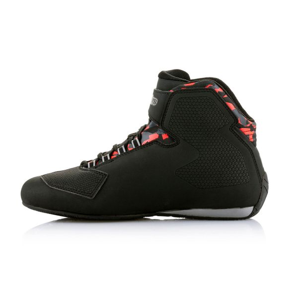 Alpinestars Sektor Impermeable Negro Gris Oscuro Rojo Fluo