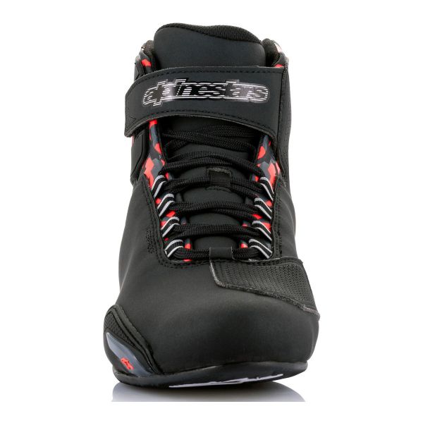 Alpinestars Sektor Impermeable Negro Gris Oscuro Rojo Fluo