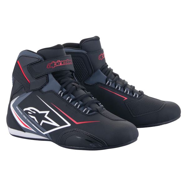 Deportivas Moto Alpinestars Sektor Waterproof Black White Grey