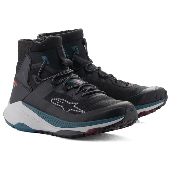 Deportivas Moto Alpinestars Speedforce XR Negro Gasolina Verde Gris