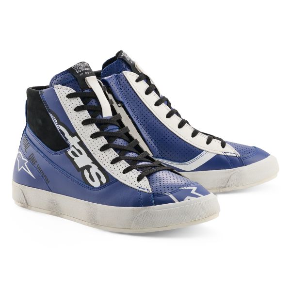 Deportivas Moto Alpinestars Stated Flair Bright Blue White Black