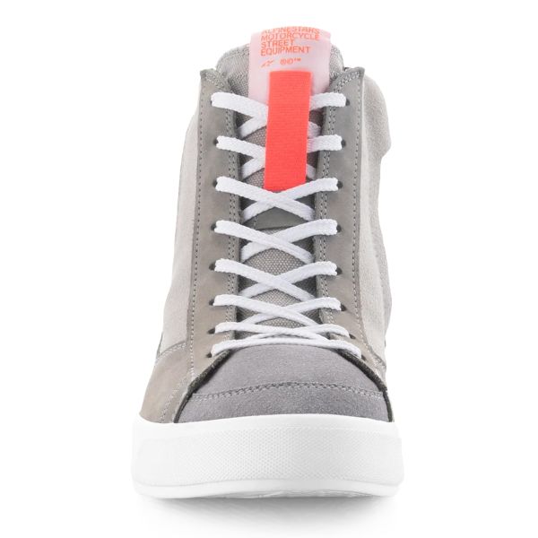 Alpinestars Declarado Gris claro Rojo Fluo Blanco