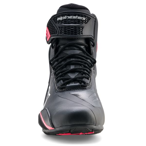 Alpinestars Stella Faster 4 Drystar Black Gray Coral Fluo