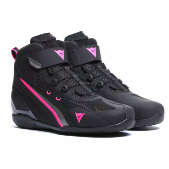 Deportivas Moto Dainese Herian Air Mujer Negro Fluo Rosa Deportivas Moto Dainese Herian Air Mujer Negro Fluo Rosa