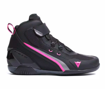 Dainese Herian Air Mujer Negro Fluo Rosa