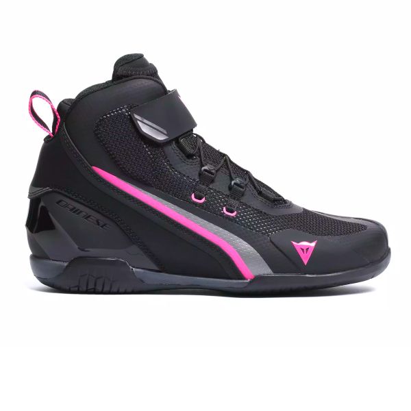 Dainese Herian Air Mujer Negro Fluo Rosa
