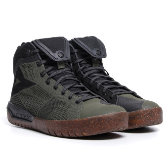 Deportivas Moto Dainese Metractive Air Grape Leaf Black Natural Rubber