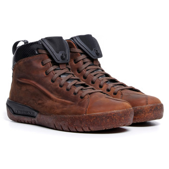 Deportivas Moto Dainese Metractive D-WP Brown Natural Rubber