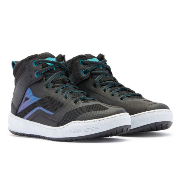 Deportivas Moto Dainese Suburb Air Woman Black White Harbor Blue Deportivas Moto Dainese Suburb Air Woman Black White Harbor Blue