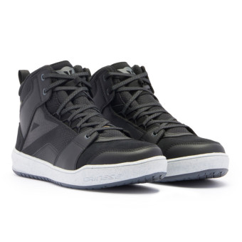 Deportivas Moto Dainese Suburb D-WP Black White Iron Gate