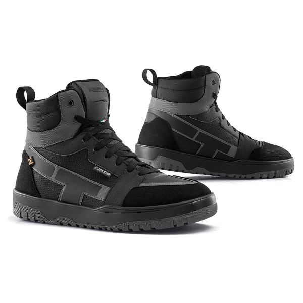 Deportivas Moto Falco Dagger Black Grey Deportivas Moto Falco Dagger Black Grey