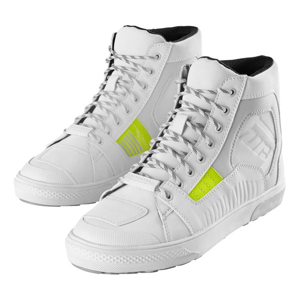 Deportivas Moto Furygan Sacramento D3O White Grey Yellow Fluo Deportivas Moto Furygan Sacramento D3O White Grey Yellow Fluo