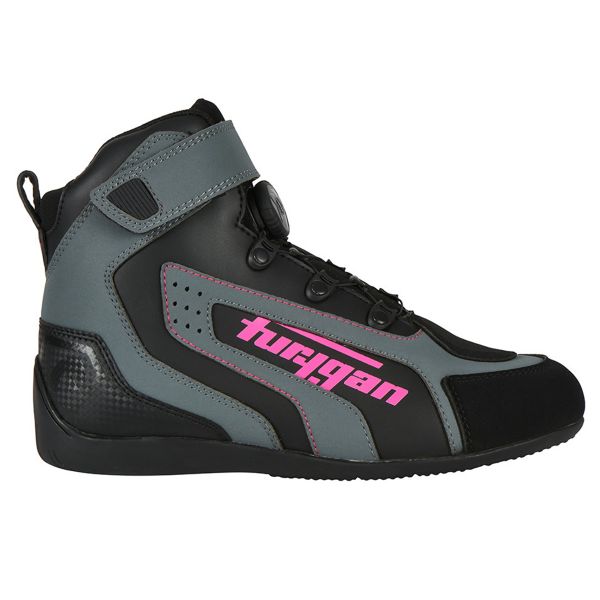 Deportivas Moto Furygan V4 Easy Lady D3O Black Pink