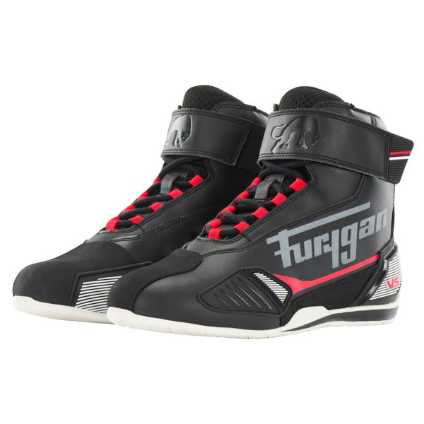 Deportivas Moto Furygan V5 D3O Black White Red