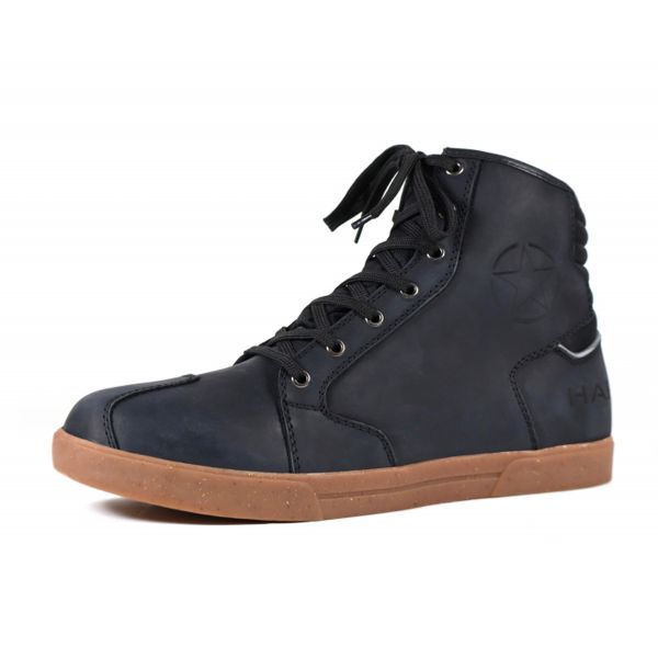 Deportivas Moto HARISSON Yankee Raw Black Deportivas Moto HARISSON Yankee Raw Black
