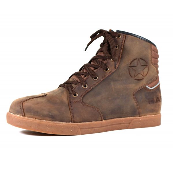 Deportivas Moto HARISSON Yankee Raw Brown
