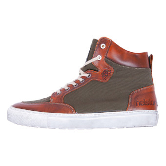 Deportivas Moto Helstons Kobe Armalith Leather Kaki Brown Deportivas Moto Helstons Kobe Armalith Leather Kaki Brown