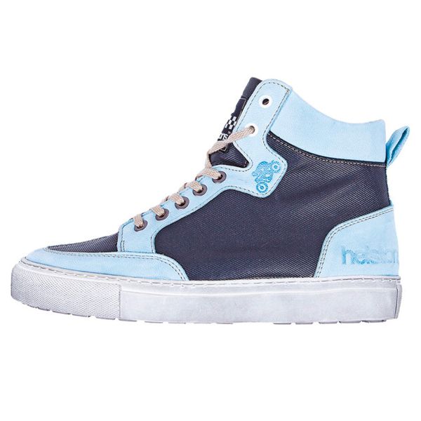 Deportivas Moto Helstons Maya Armalith Leather Grey Sky Blue Deportivas Moto Helstons Maya Armalith Leather Grey Sky Blue