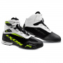 Deportivas Moto Ixon Bull WP Black White Bright Yellow