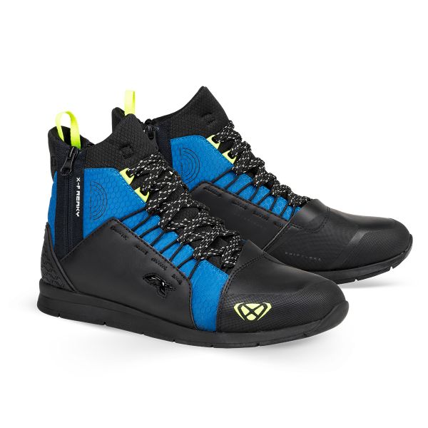 Deportivas Moto Ixon Freaky WP Black Blue Yellow